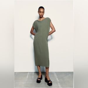 Zara Fluid Minimalist Dress